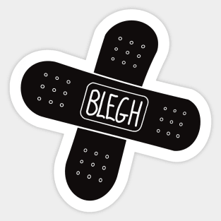 BLEGH Bandaid Sticker